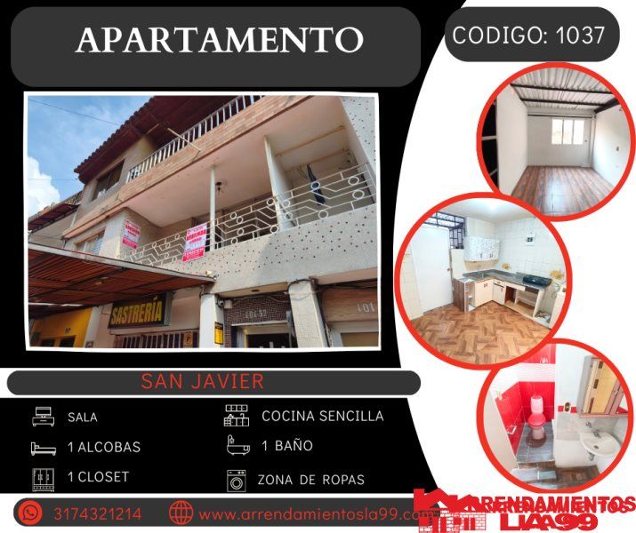 Apartaestudio en arriendo Antioquia Medellín Los Conquistadores 36 m2 Habitaciones 1 Baños 1 Garajes 0 Precio $1000000