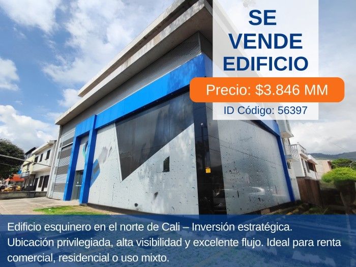 Edificio en venta Valle Del Cauca Cali Prados Del Norte 642 m2 Habitaciones 0 Baños 6 Garajes 0 Precio $3846000000