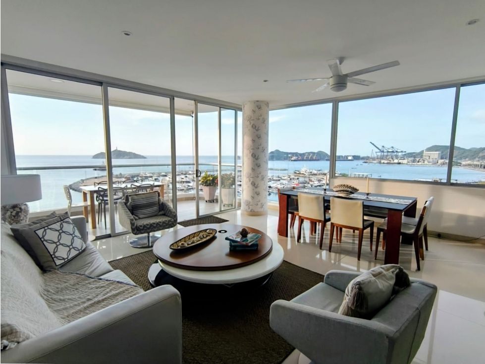 Apartamento en venta Magdalena Santa Marta Miramar 206 m2 Habitaciones 3 Baños 3 Garajes 2 Precio $2200000000