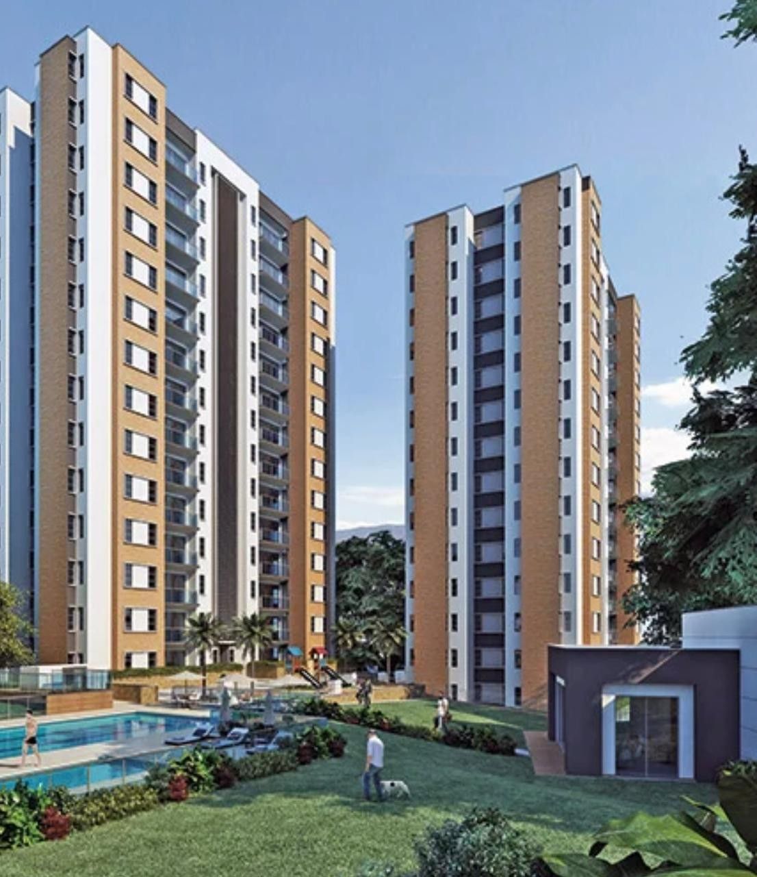 Apartamento en venta Valle Del Cauca Cali Parcelaciones Pance 114 m2 Habitaciones 3 Baños 4 Garajes 2 Precio $949000001