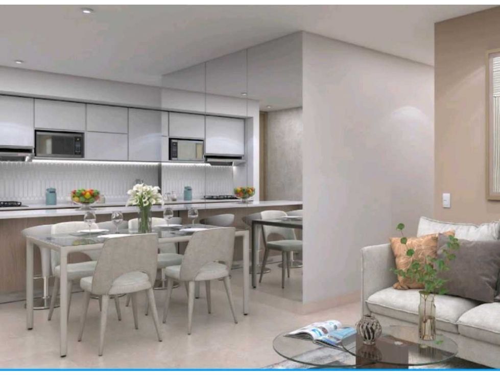 Apartamento en venta Atlántico Puerto Colombia San Carlos 76 m2 Habitaciones 2 Baños 3 Garajes 1 Precio $350000000