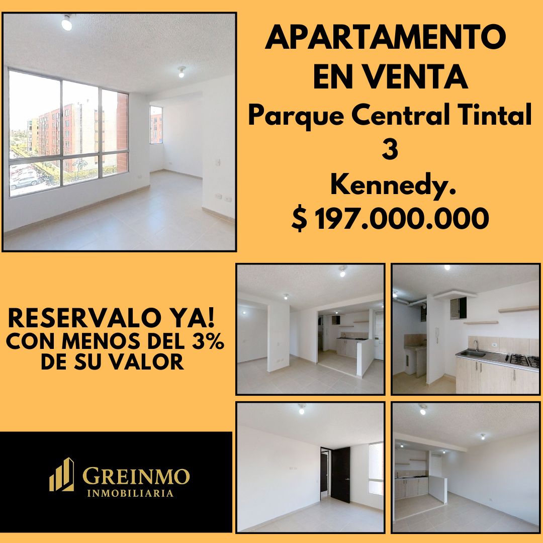 Apartamento en venta Cundinamarca Bogotá Los Pantanos 52 m2 Habitaciones 2 Baños 1 Garajes 0 Precio $197000000