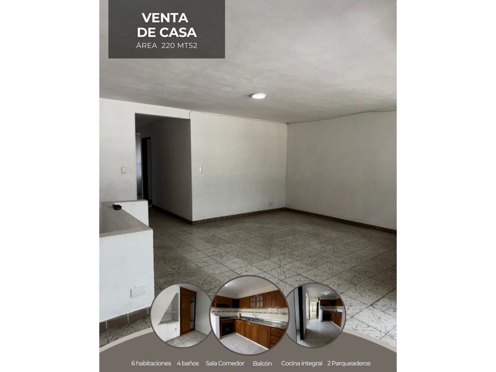 Casa en venta Valle Del Cauca Cali La Campiña 220 m2 Habitaciones 6 Baños 4 Garajes 3 Precio $546000000