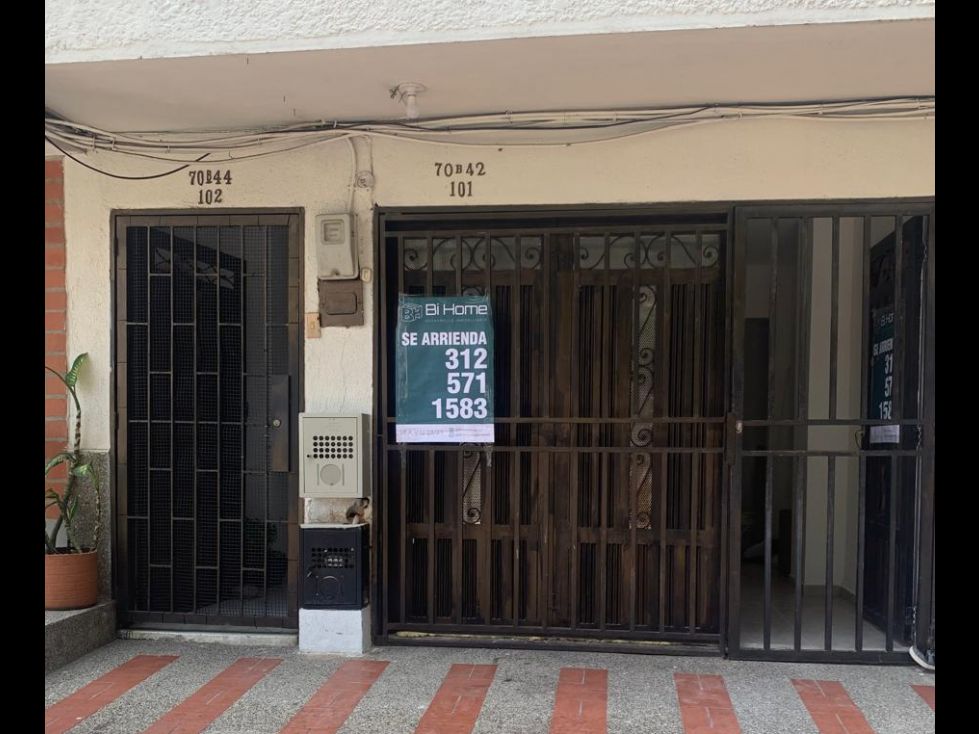 Apartamento en arriendo Antioquia Medellín Diego Echavarria 65 m2 Habitaciones 2 Baños 2 Garajes 0 Precio $1800000