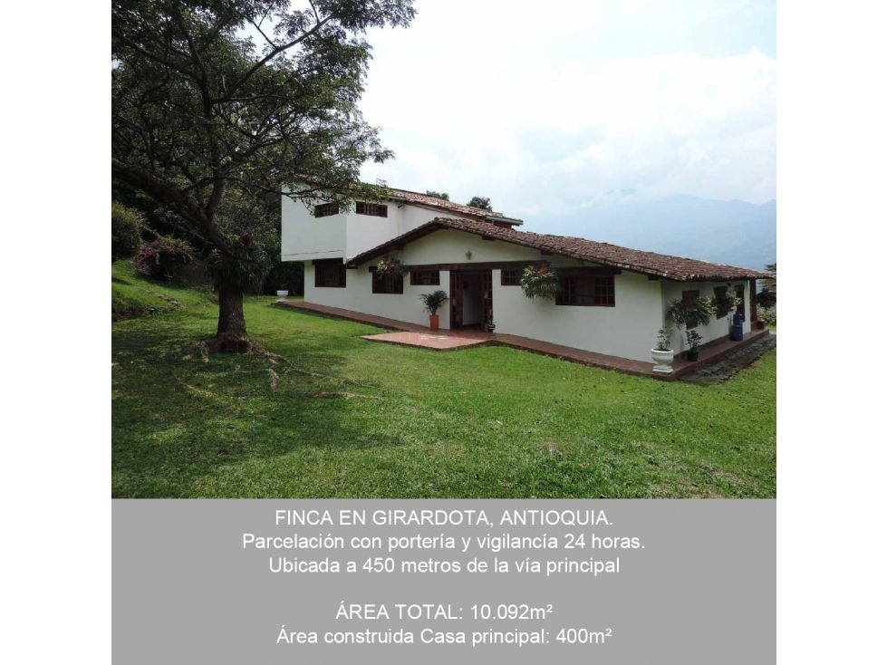 Finca en venta Antioquia Girardota Girardota 600 m2 Habitaciones 4 Baños 4 Garajes 20 Precio $6200000000