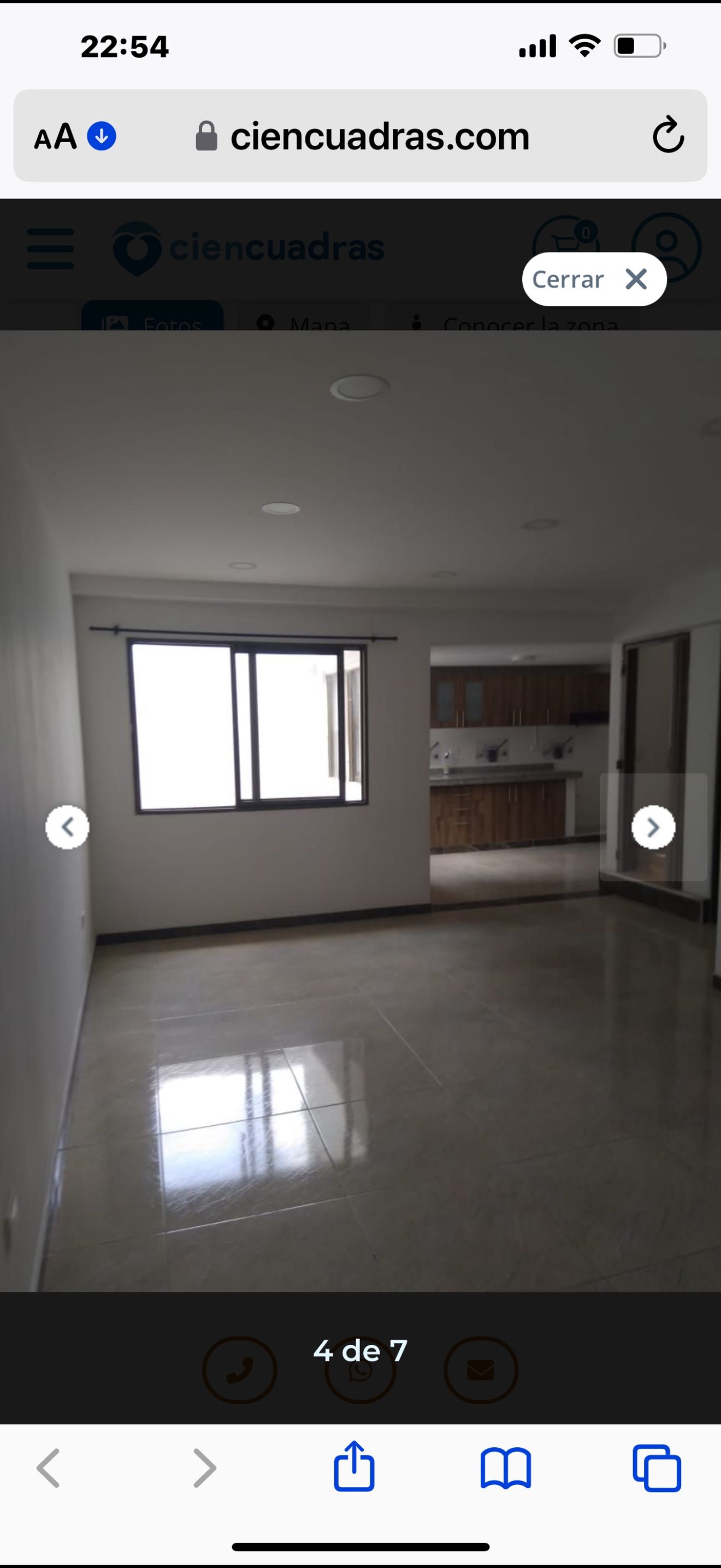 Apartamento en arriendo Valle Del Cauca Cali El Guabal 68 m2 Habitaciones 2 Baños 1 Garajes 0 Precio $900000