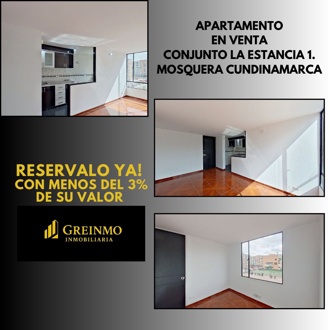 Apartamento en venta Cundinamarca Mosquera Ub Altos De San Juan 49 m2 Habitaciones 3 Baños 2 Garajes 0 Precio $191000000