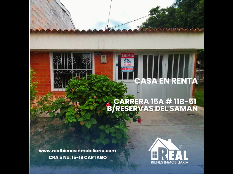 Casa en arriendo Valle Del Cauca Cartago La Libertad 72 m2 Habitaciones 2 Baños 2 Garajes 1 Precio $850000