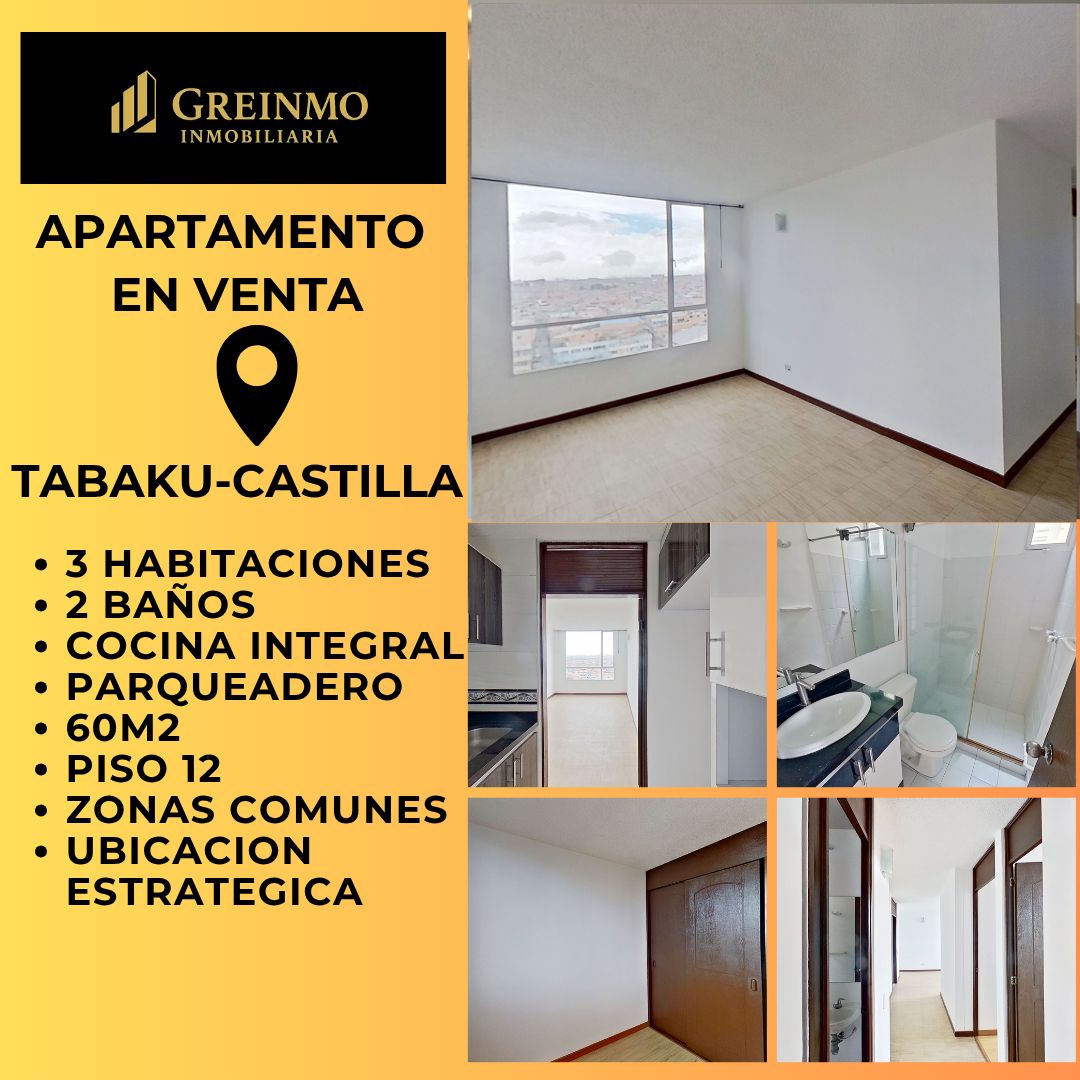 Apartamento en venta Cundinamarca Bogotá Ciudad Techo 62 m2 Habitaciones 3 Baños 2 Garajes 1 Precio $347000000