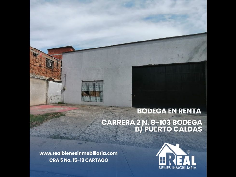 Bodega en arriendo Risaralda Pereira America 320 m2 Habitaciones 0 Baños 2 Garajes 0 Precio $2800000