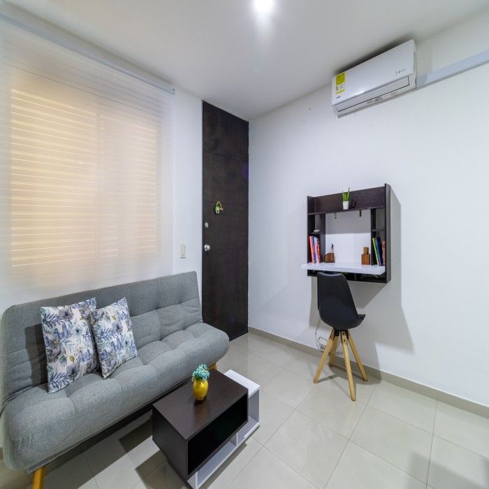 Apartamento en arriendo Valle Del Cauca Cali Los Portales - Nuevo Rey 30 m2 Habitaciones 1 Baños 1 Garajes 1 Precio $1800000