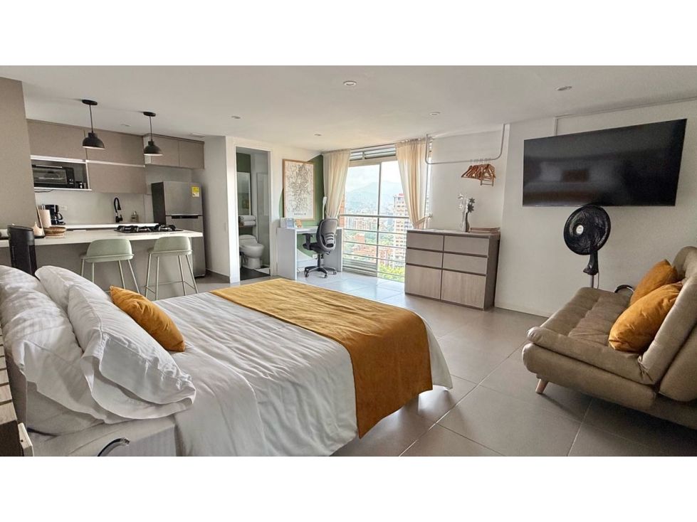 Apartaestudio en venta Antioquia Medellín Alejandria 30 m2 Habitaciones 1 Baños 1 Garajes 1 Precio $450000000