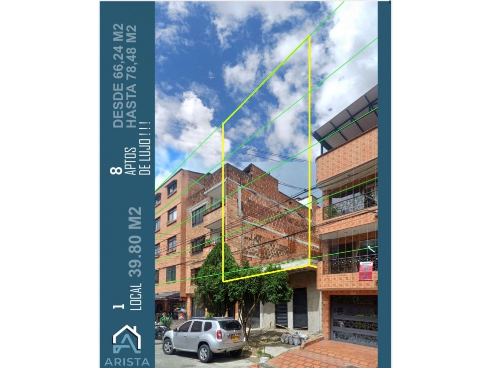 Apartamento en venta Antioquia Itagüí San Fernando 60 m2 Habitaciones 3 Baños 2 Garajes 3 Precio $350000000
