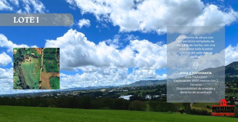 Lote en venta Antioquia Rionegro Centro 7145 m2 Habitaciones 0 Baños 0 Garajes 0 Precio $990000000