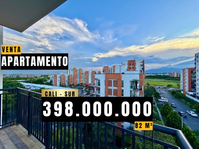 Apartamento en venta Valle Del Cauca Cali Conjunto Residencial Celeste 82 m2 Habitaciones 3 Baños 2 Garajes 1 Precio $398000000