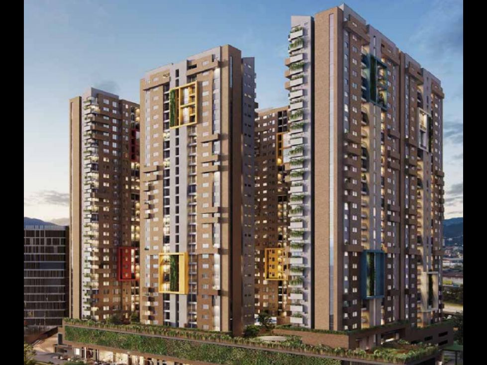 Apartamento en venta Antioquia Envigado Las Casitas 62 m2 Habitaciones 2 Baños 2 Garajes 1 Precio $640000000