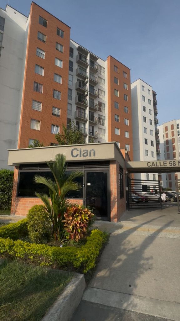 Apartamento en arriendo Valle Del Cauca Cali Meléndez 60 m2 Habitaciones 1 Baños 2 Garajes 0 Precio $1400000