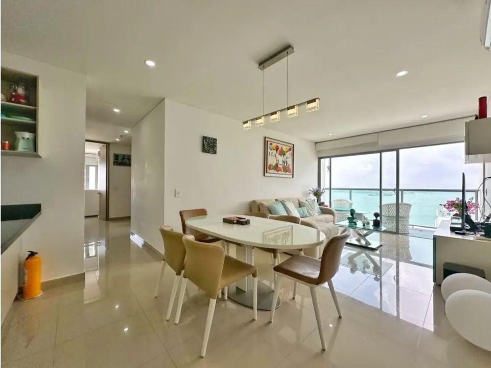 Apartamento en venta Bolívar Cartagena Boca Grande 128 m2 Habitaciones 3 Baños 3 Garajes 2 Precio $900000000