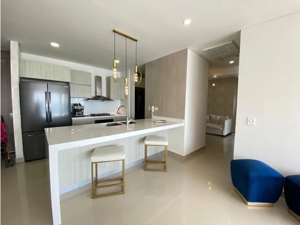 Apartamento en venta Bolívar Cartagena Boca Grande 128 m2 Habitaciones 3 Baños 3 Garajes 1 Precio $1000000000