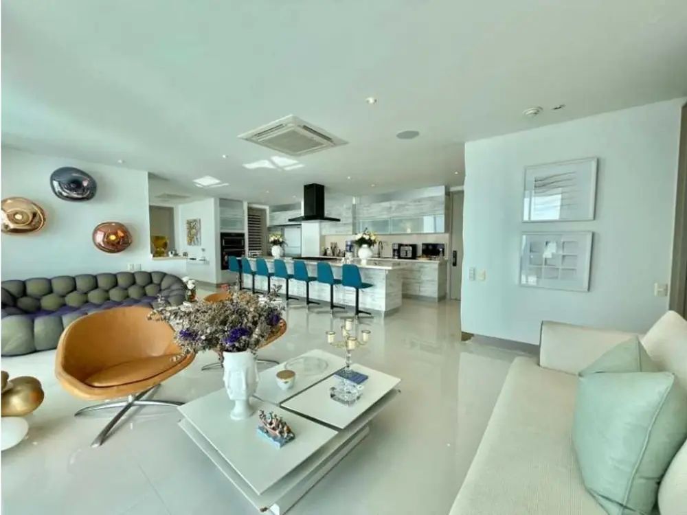 Apartamento en venta Bolívar Cartagena Boca Grande 200 m2 Habitaciones 3 Baños 3 Garajes 1 Precio $1800000000