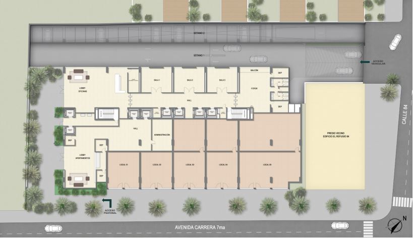 Oficina en venta Cundinamarca Bogotá Santa Barbara Oriental 1158 m2 Habitaciones 0 Baños 0 Garajes 4 Precio $19976000000