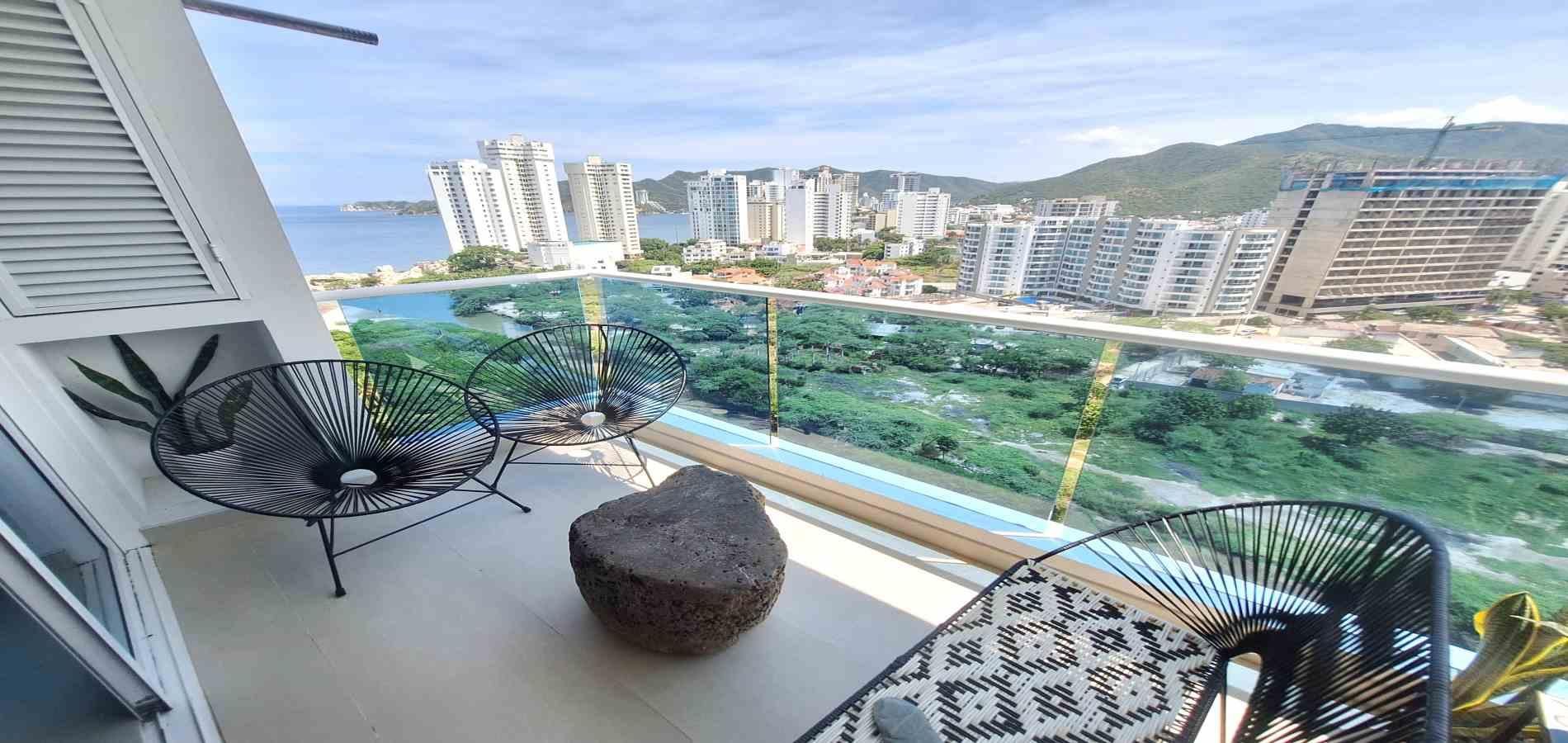 Apartamento en venta Magdalena Santa Marta Ub Salguero 83 m2 Habitaciones 2 Baños 3 Garajes 2 Precio $850000000