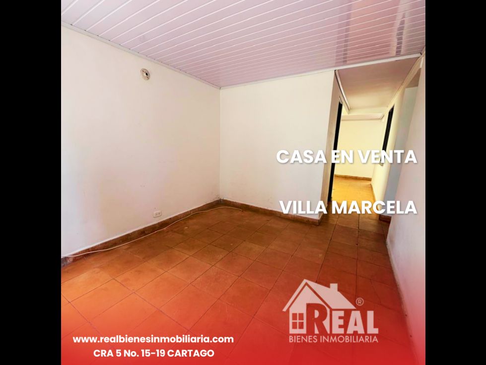 Casa en venta Valle Del Cauca Cartago Ub Villa Marcela 69 m2 Habitaciones 2 Baños 1 Garajes 0 Precio $130000000