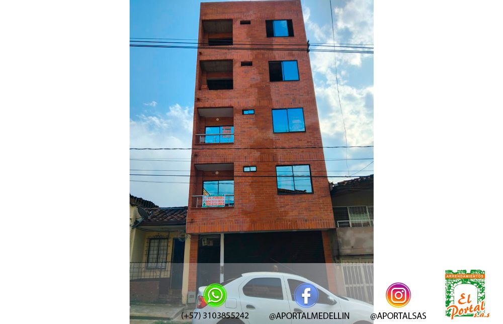 Apartamento en arriendo Antioquia Medellín Sucre 60 m2 Habitaciones 3 Baños 2 Garajes 0 Precio $2400000