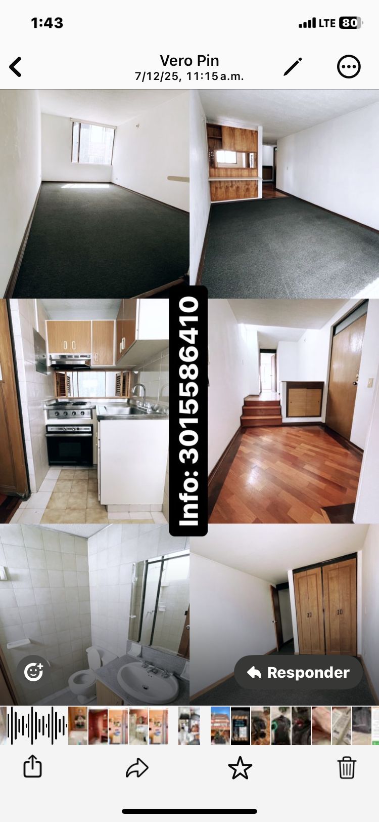 Apartamento en arriendo Cundinamarca Bogotá Emaus 44 m2 Habitaciones 1 Baños 1 Garajes 1 Precio $2200000