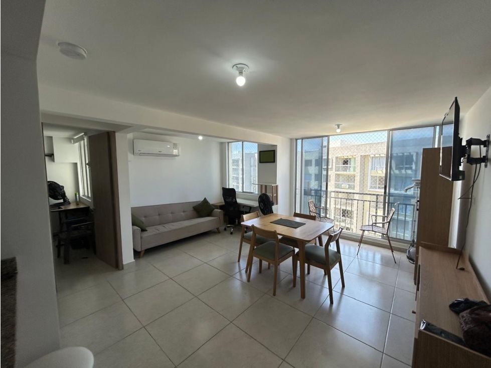 Apartamento en arriendo o venta Atlántico Barranquilla Conjunto Residencial Torcaza 54 m2 Habitaciones 2 Baños 2 Garajes 1 Precio venta $270000000 Precio arriendo $2200000