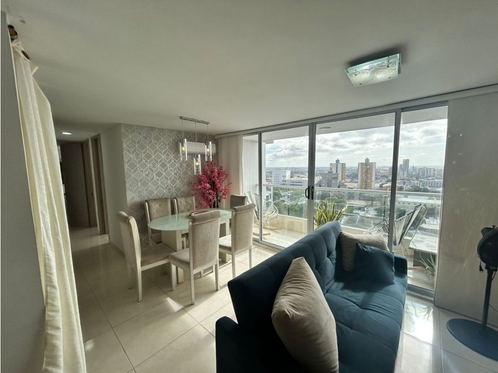 Apartamento en venta Atlántico Barranquilla Paraiso 82 m2 Habitaciones 3 Baños 2 Garajes 1 Precio $490000000