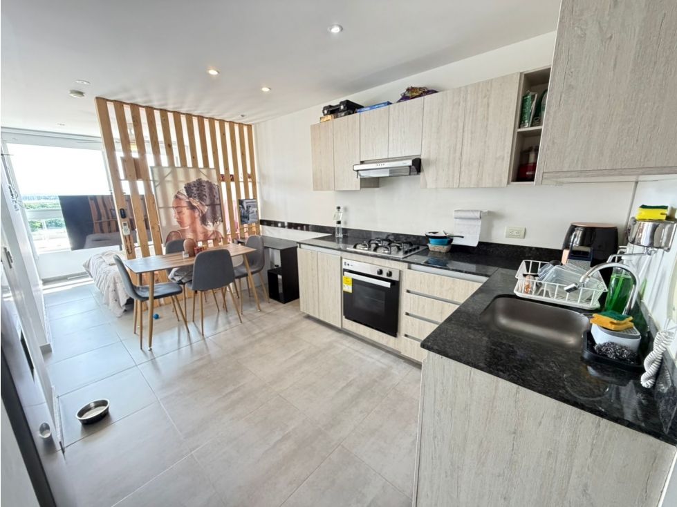 Apartaestudio en venta Atlántico Puerto Colombia Puerto Colombia 54 m2 Habitaciones 1 Baños 2 Garajes 1 Precio $450000000