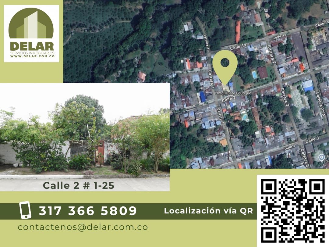 Lote en venta Tolima Mariquita La Ermita 20 m2 Habitaciones 0 Baños 0 Garajes 0 Precio $350000