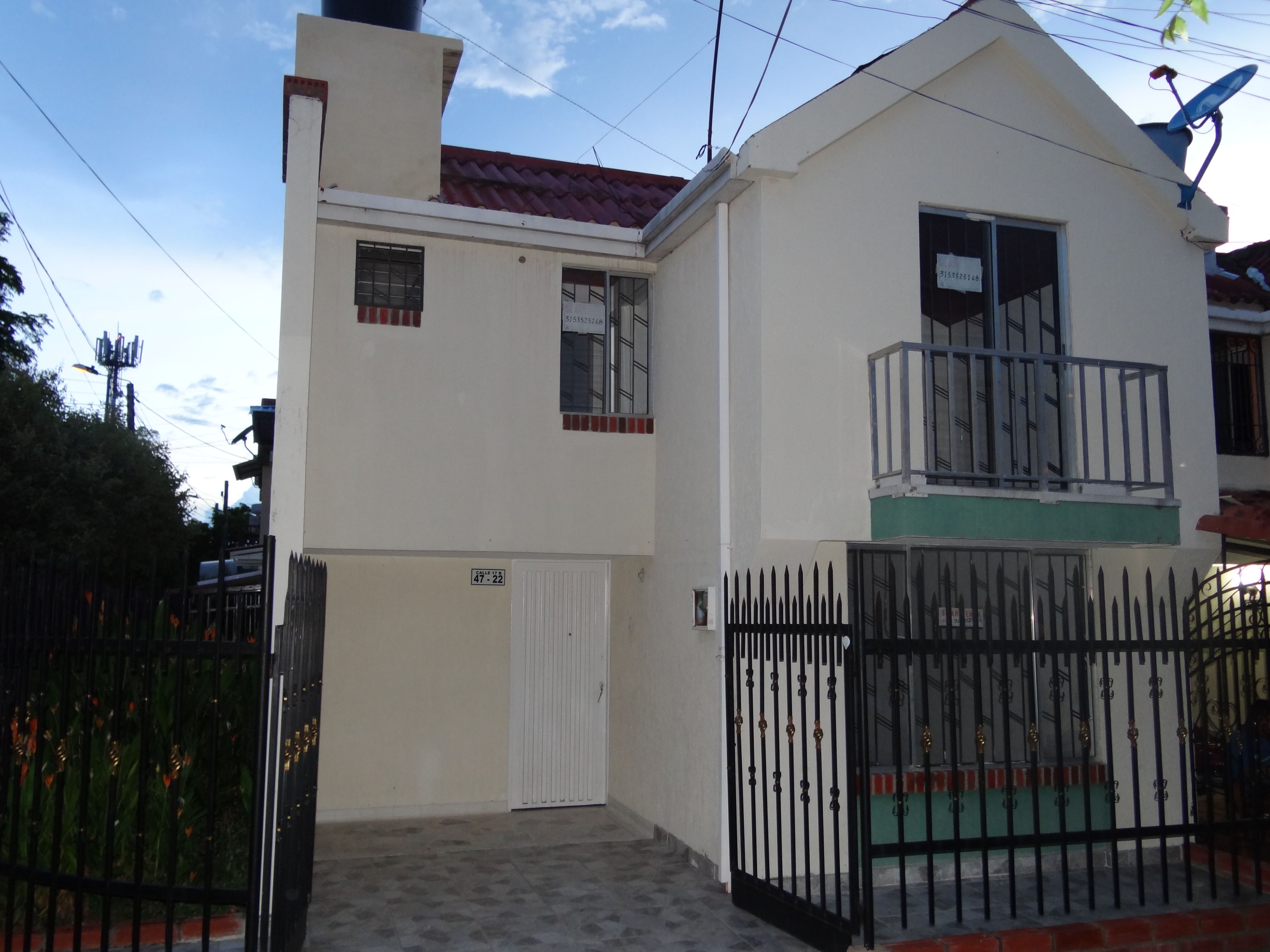 Casa en arriendo Huila Neiva Villa Cafe 80 m2 Habitaciones 3 Baños 2 Garajes 1 Precio $1500000