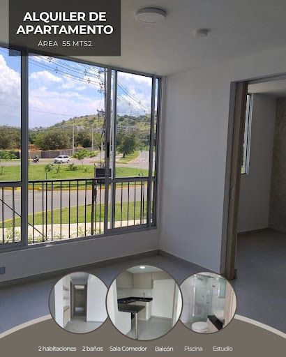 Apartamento en arriendo Valle Del Cauca Yumbo Yumbo 55 m2 Habitaciones 2 Baños 2 Garajes 0 Precio $1427000