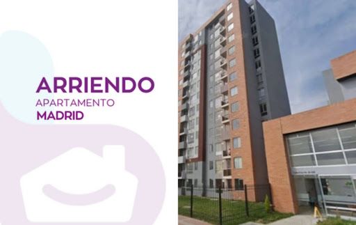 Apartamento en arriendo Cundinamarca Madrid El Sosiego 52 m2 Habitaciones 3 Baños 2 Garajes 1 Precio $1200000