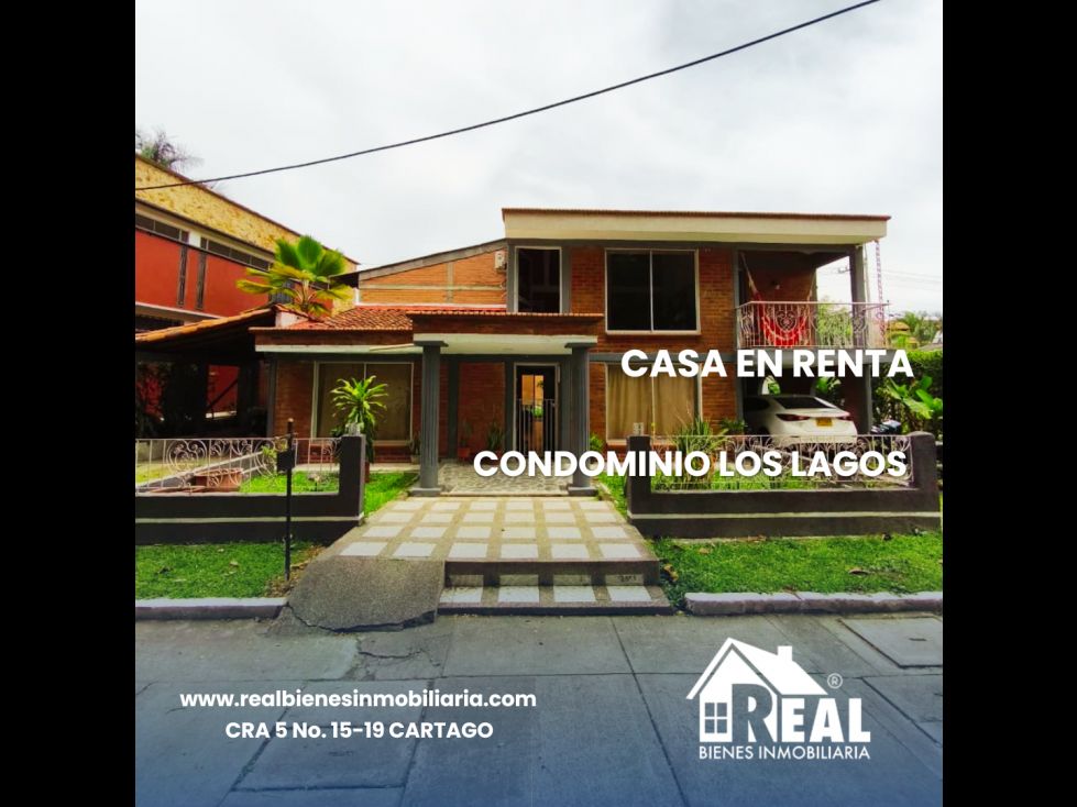 Apartaestudio en arriendo Valle Del Cauca Cartago Cn Los Lagos 300 m2 Habitaciones 5 Baños 3 Garajes 0 Precio $3100000