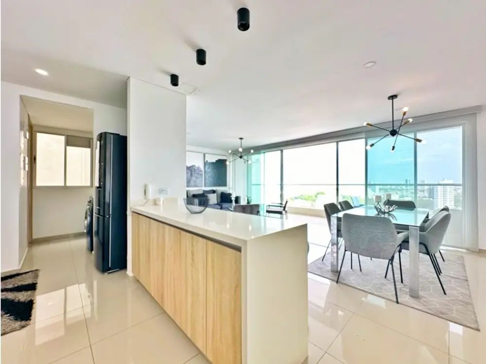 Apartamento en venta Bolívar Cartagena Manga 128 m2 Habitaciones 3 Baños 2 Garajes 2 Precio $600000000