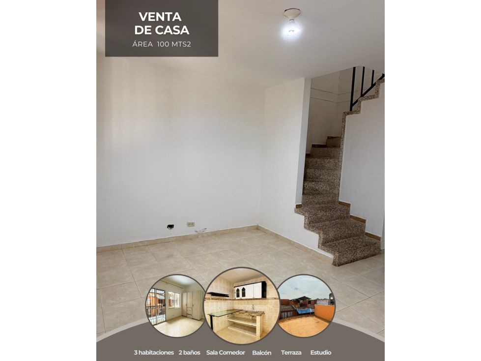 Casa en venta Valle Del Cauca Cali Ciudad Real 100 m2 Habitaciones 3 Baños 2 Garajes 0 Precio $230000000
