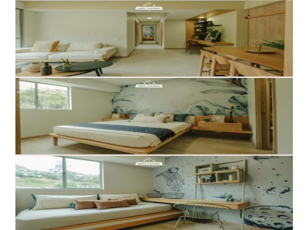 Apartamento en venta Antioquia Itagüí Fátima 68 m2 Habitaciones 2 Baños 2 Garajes 1 Precio $400000000