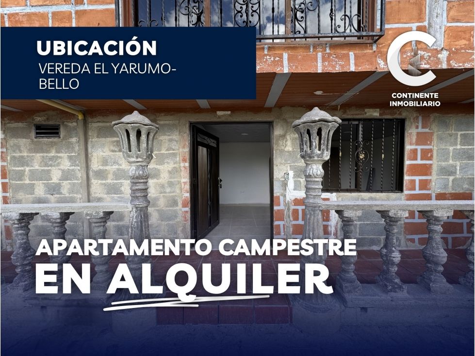 Casa Campestre en arriendo Antioquia Bello Bello 70 m2 Habitaciones 3 Baños 2 Garajes 1 Precio $1800000