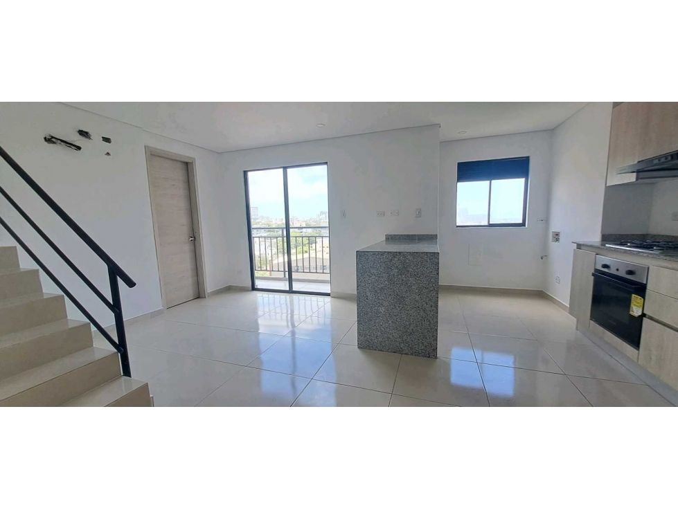 Apartaestudio en arriendo Atlántico Barranquilla Santana 56 m2 Habitaciones 1 Baños 2 Garajes 1 Precio $2200000