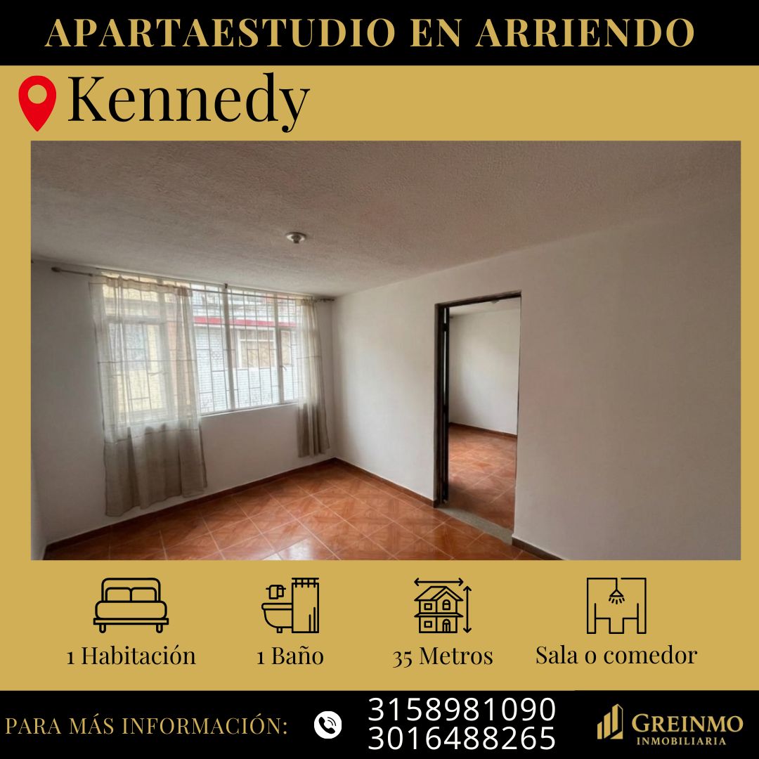 Apartaestudio en arriendo Cundinamarca Bogotá Calarca 35 m2 Habitaciones 2 Baños 1 Garajes 0 Precio $750000