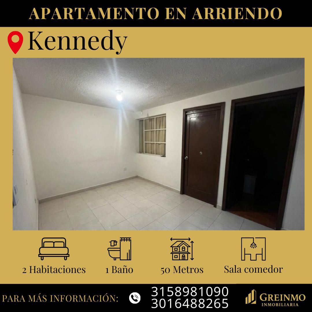 Apartamento en arriendo Cundinamarca Bogotá Calarca 50 m2 Habitaciones 2 Baños 1 Garajes 0 Precio $1000000