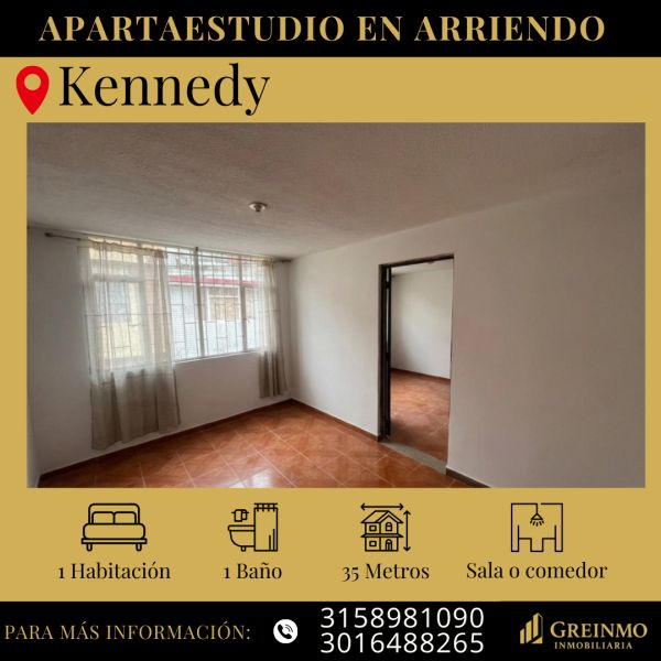 Apartaestudio en arriendo Cundinamarca Bogotá Calarca 35 m2 Habitaciones 1 Baños 1 Garajes 0 Precio $750000