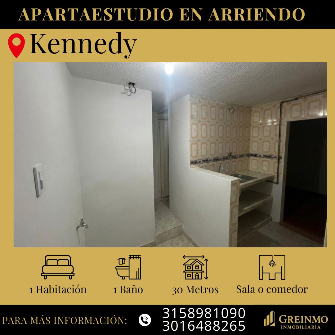 Apartaestudio en arriendo Cundinamarca Bogotá Calarca 30 m2 Habitaciones 1 Baños 1 Garajes 0 Precio $650000