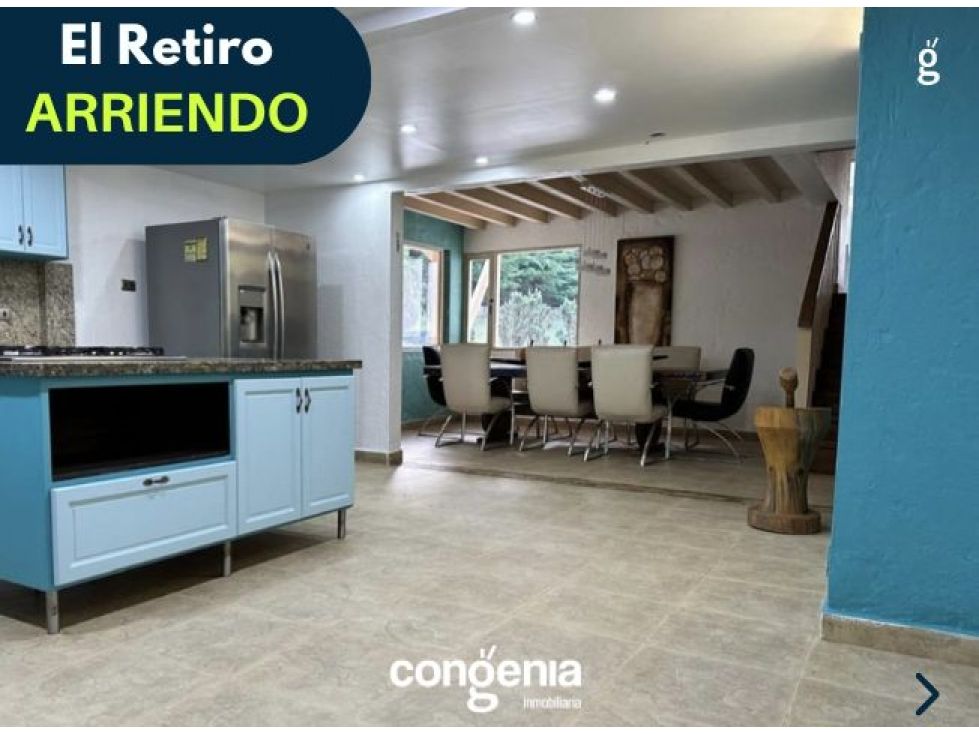 Finca en arriendo Antioquia El Retiro El Retiro 300 m2 Habitaciones 3 Baños 4 Garajes 8 Precio $15000000
