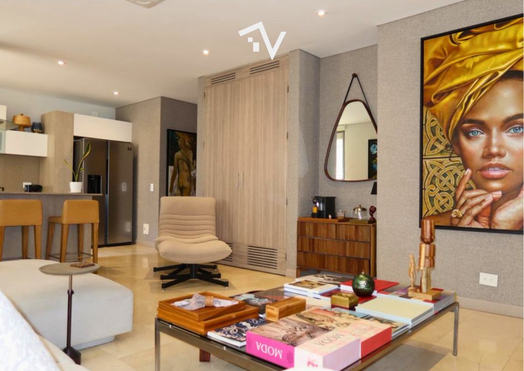 Apartamento en venta Atlántico Barranquilla Riomar 69 m2 Habitaciones 1 Baños 2 Garajes 2 Precio $640000000