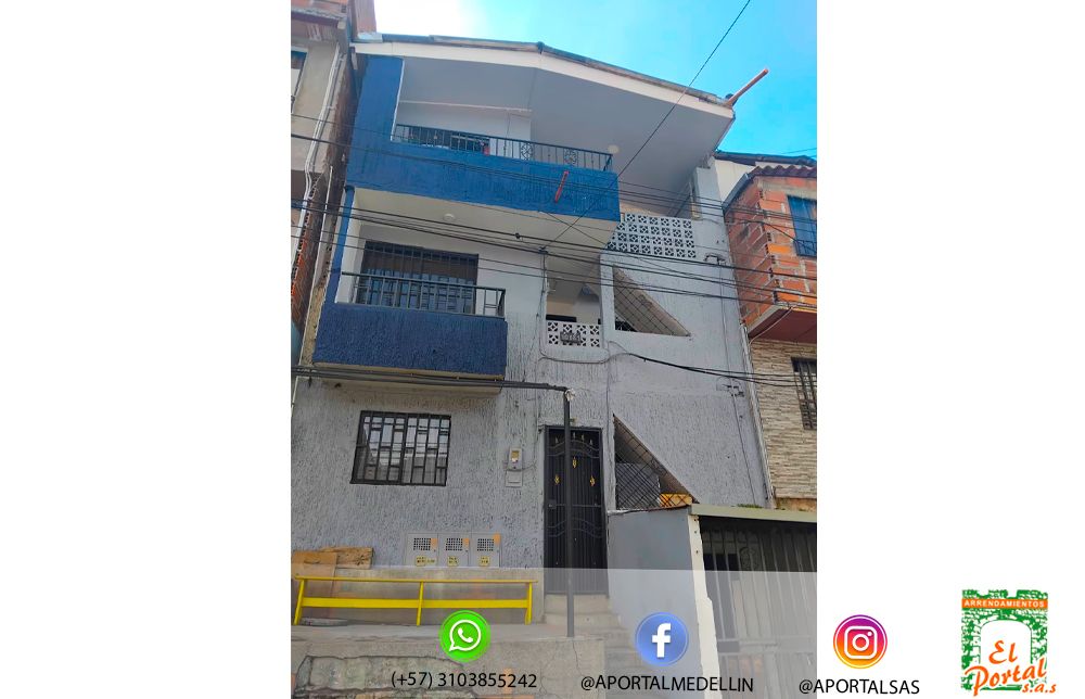 Casa en arriendo Antioquia Medellín Girardot 80 m2 Habitaciones 4 Baños 1 Garajes 0 Precio $1650000