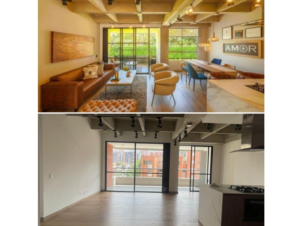 Apartamento en venta Antioquia Envigado El Portal 100 m2 Habitaciones 2 Baños 3 Garajes 2 Precio $1030000000